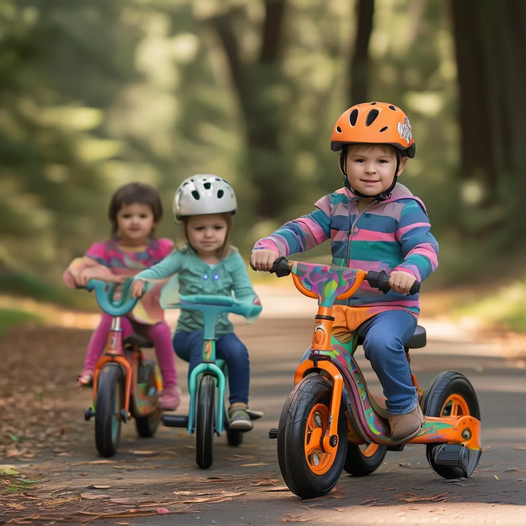 Bicycles for 3 Year Olds | Safe Balance Bike with Training Wheels