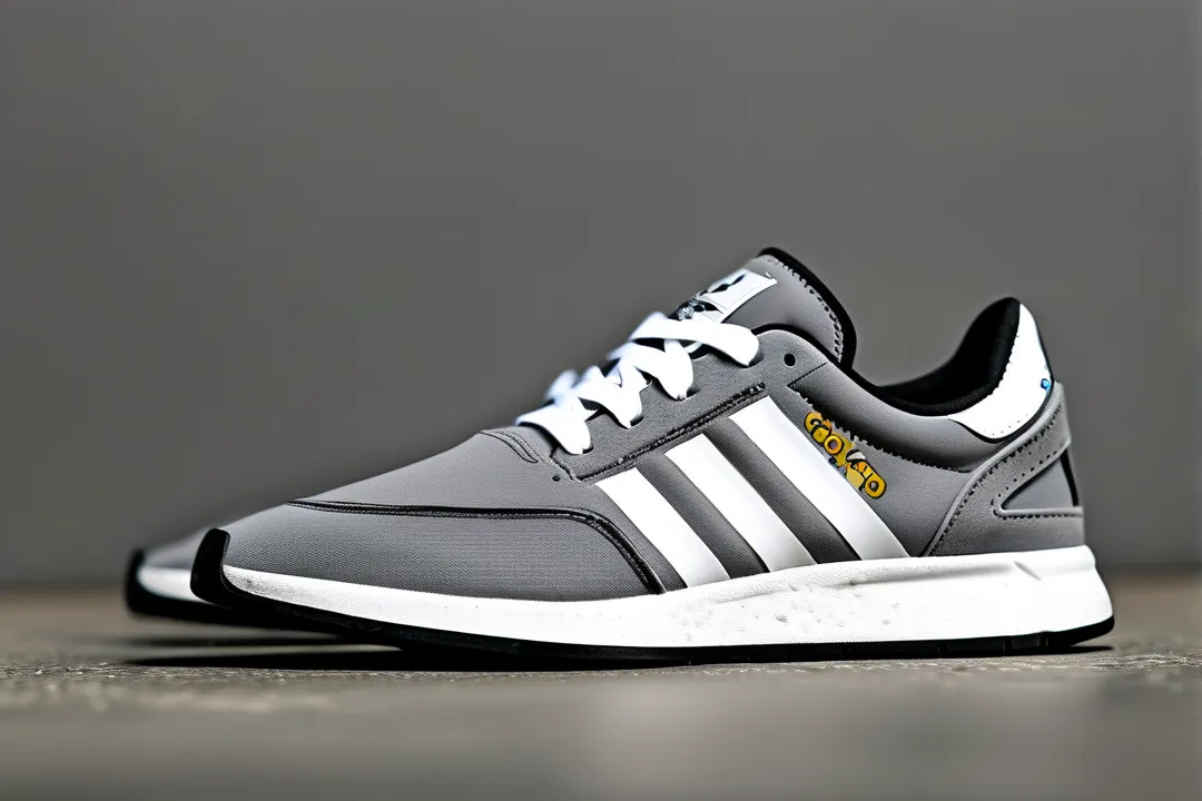 Adidas Grey Canvas Casual Sneakers | Comfort & Everyday Wear