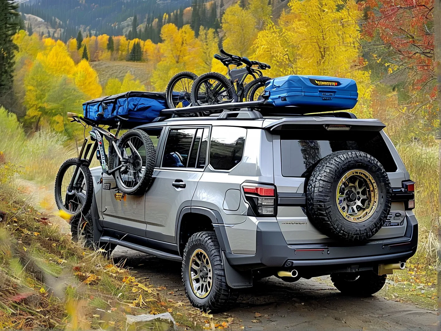 Yakima Rooftop Bike Rack | Heavy-Duty SUV/Truck Roof Carrier