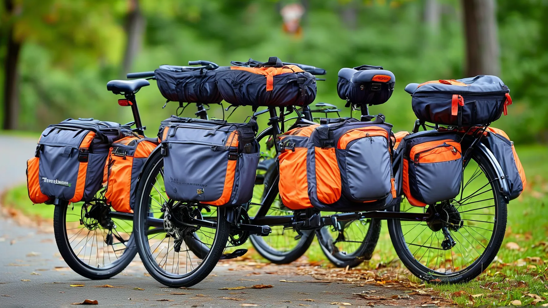 Tandem Bike Rack - Heavy-Duty Secure Bicycle Carrier for Two-Person Bikes