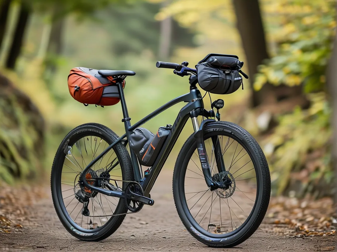 ISM Touring Saddle - Comfort Bike Seat for Long Rides & Shock Absorption