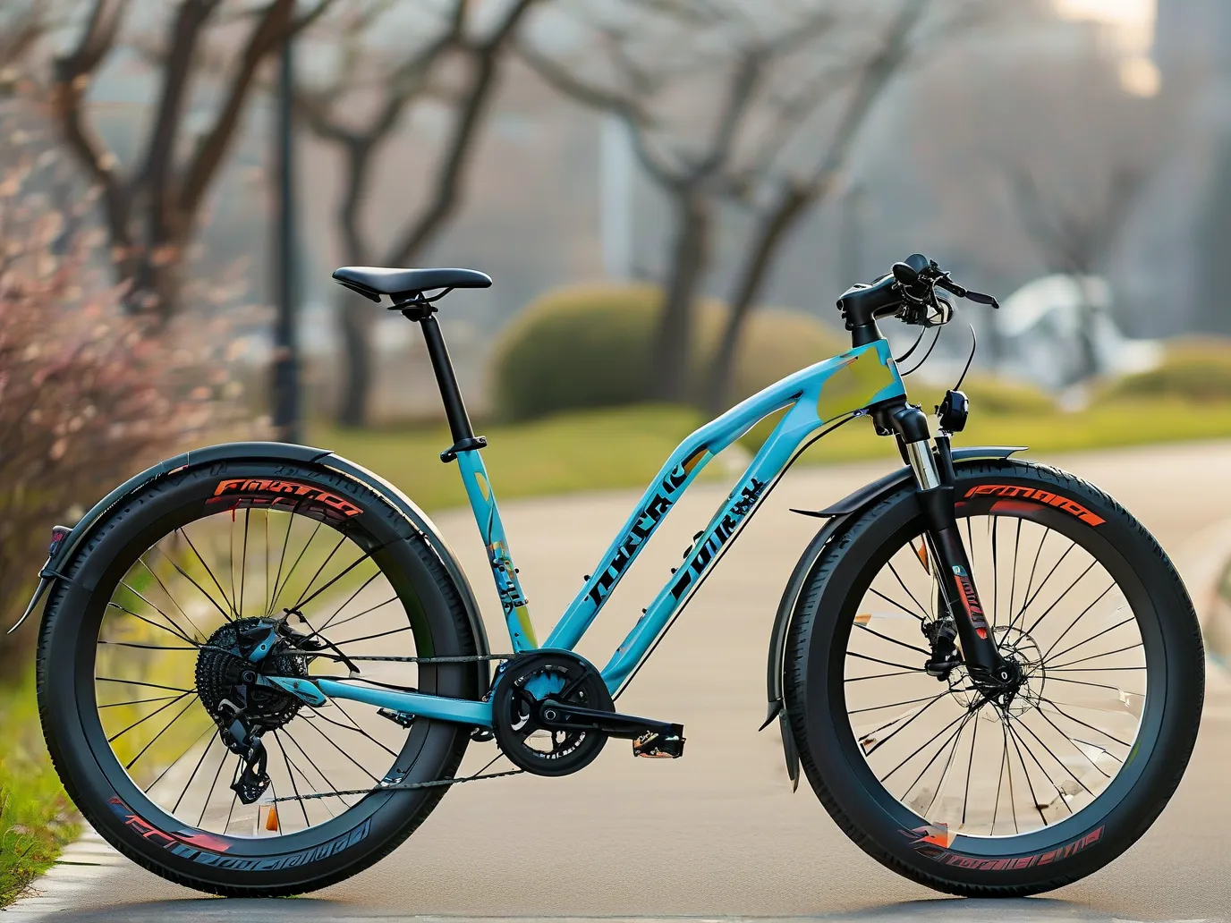 Fitness Hybrid Bike | All-Terrain Commuter & Workout Adventure Bike