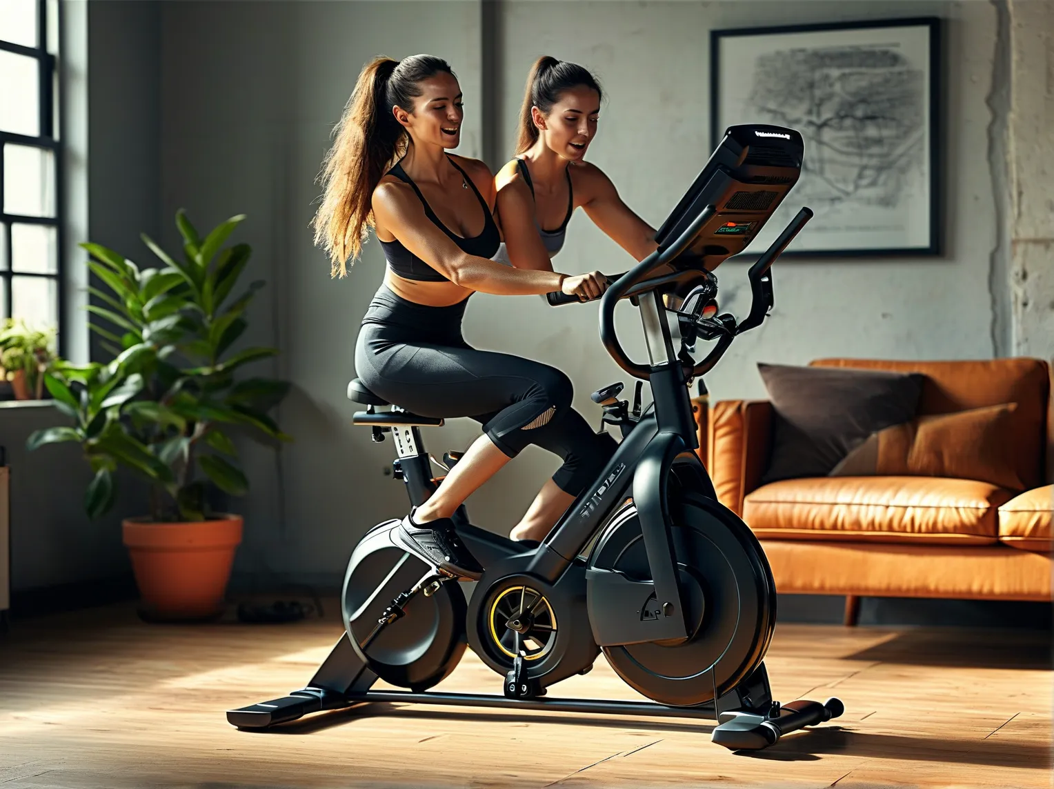H3 Direct Drive Smart Indoor Bike Trainer - Quiet Pro Cycling & Real-Time Data