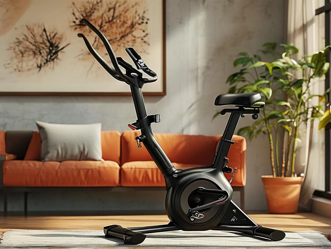 Inside Ride E-Flex Foldable Smart Exercise Bike for Home Gym
