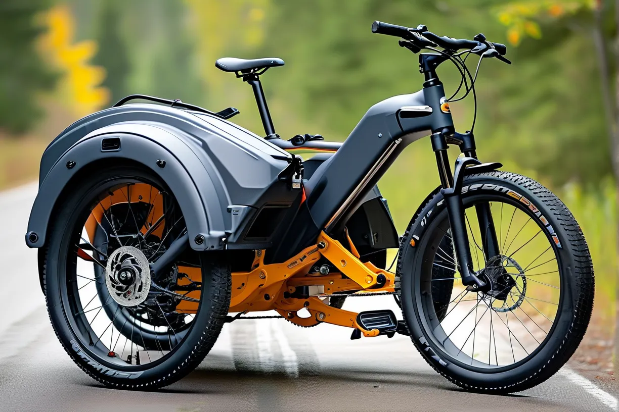 Heavy-Duty Car Rack for Recumbent Trike - Easy Install & Secure Transport