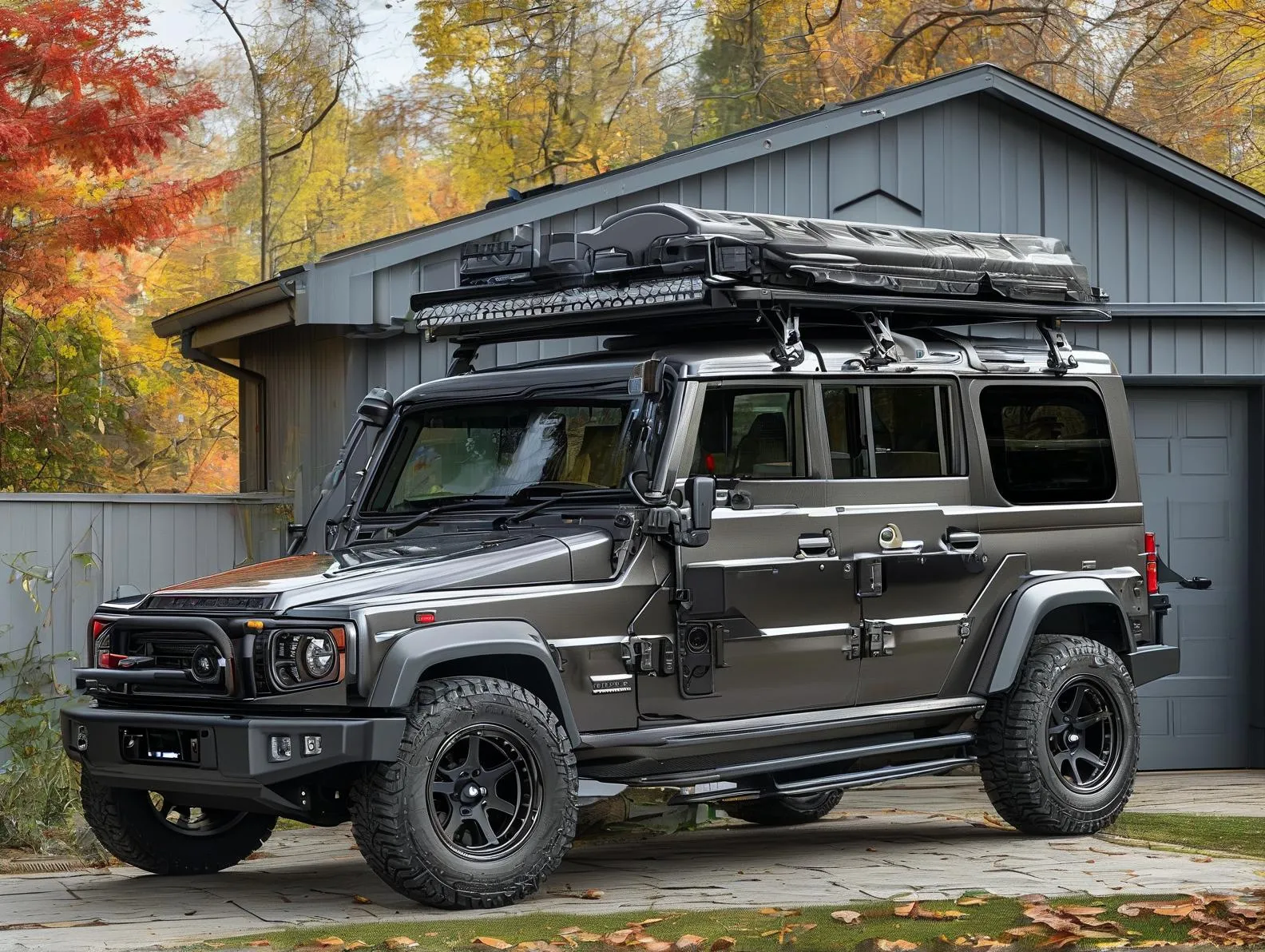 Metal Roof Rack | Heavy-Duty Universal Car Top Carrier