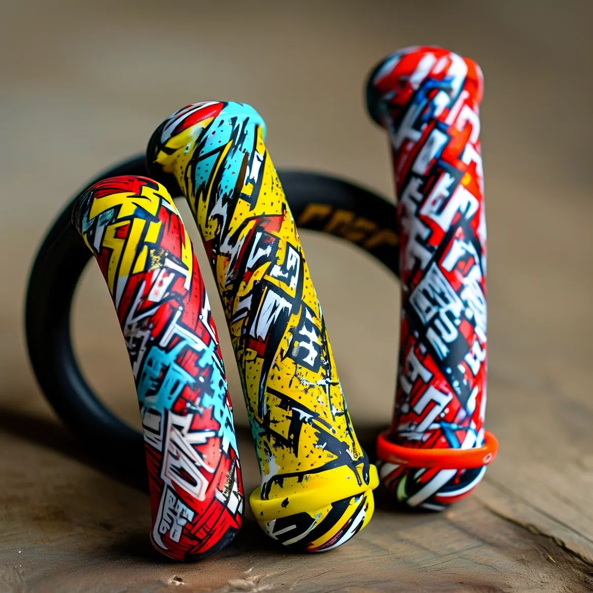 BMX Bike Grips - Durable Non-Slip Comfort for Extreme Riding