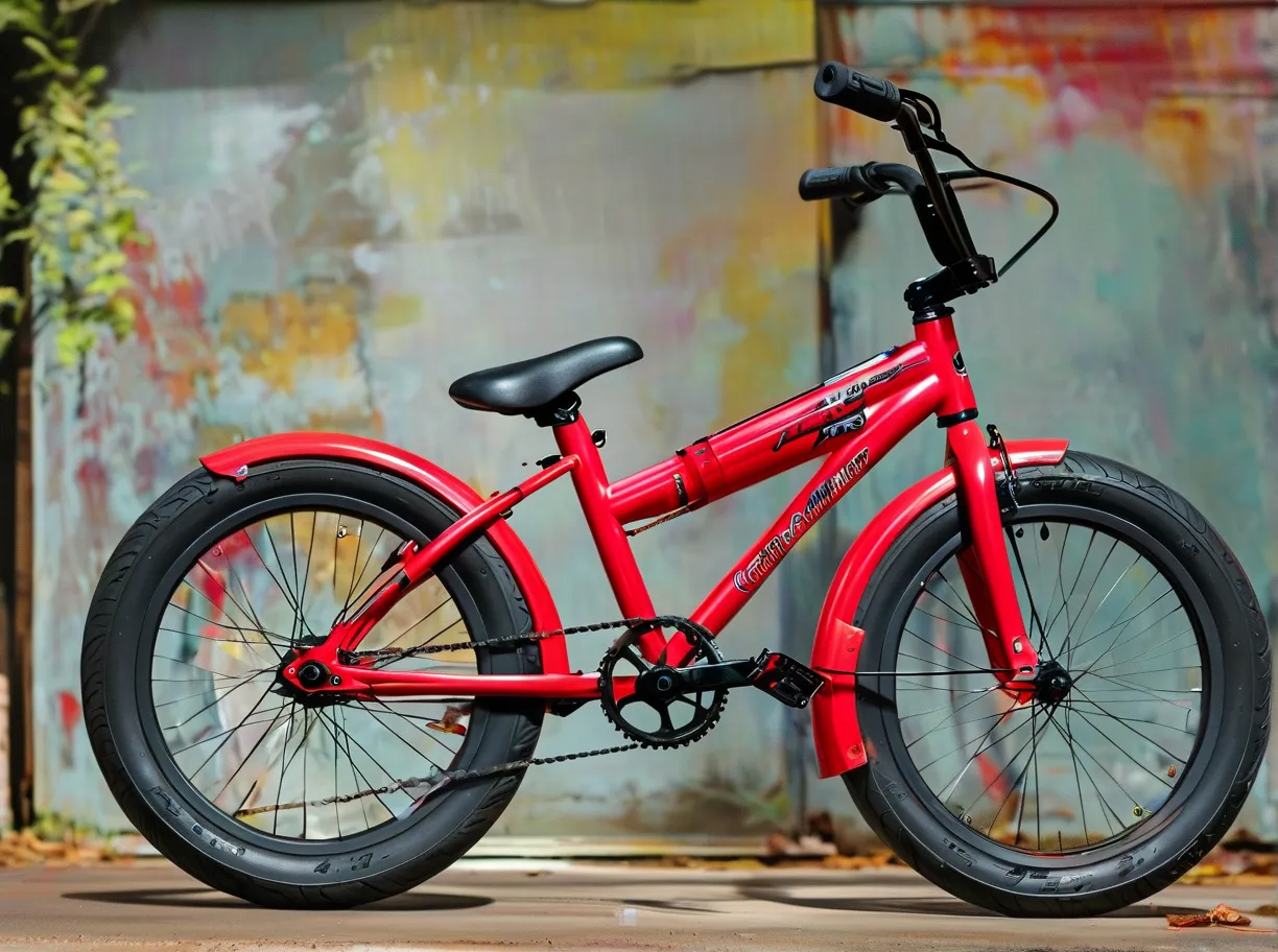 Candy Apple Red BMX Spray Paint - Vibrant Durable Bike Finish