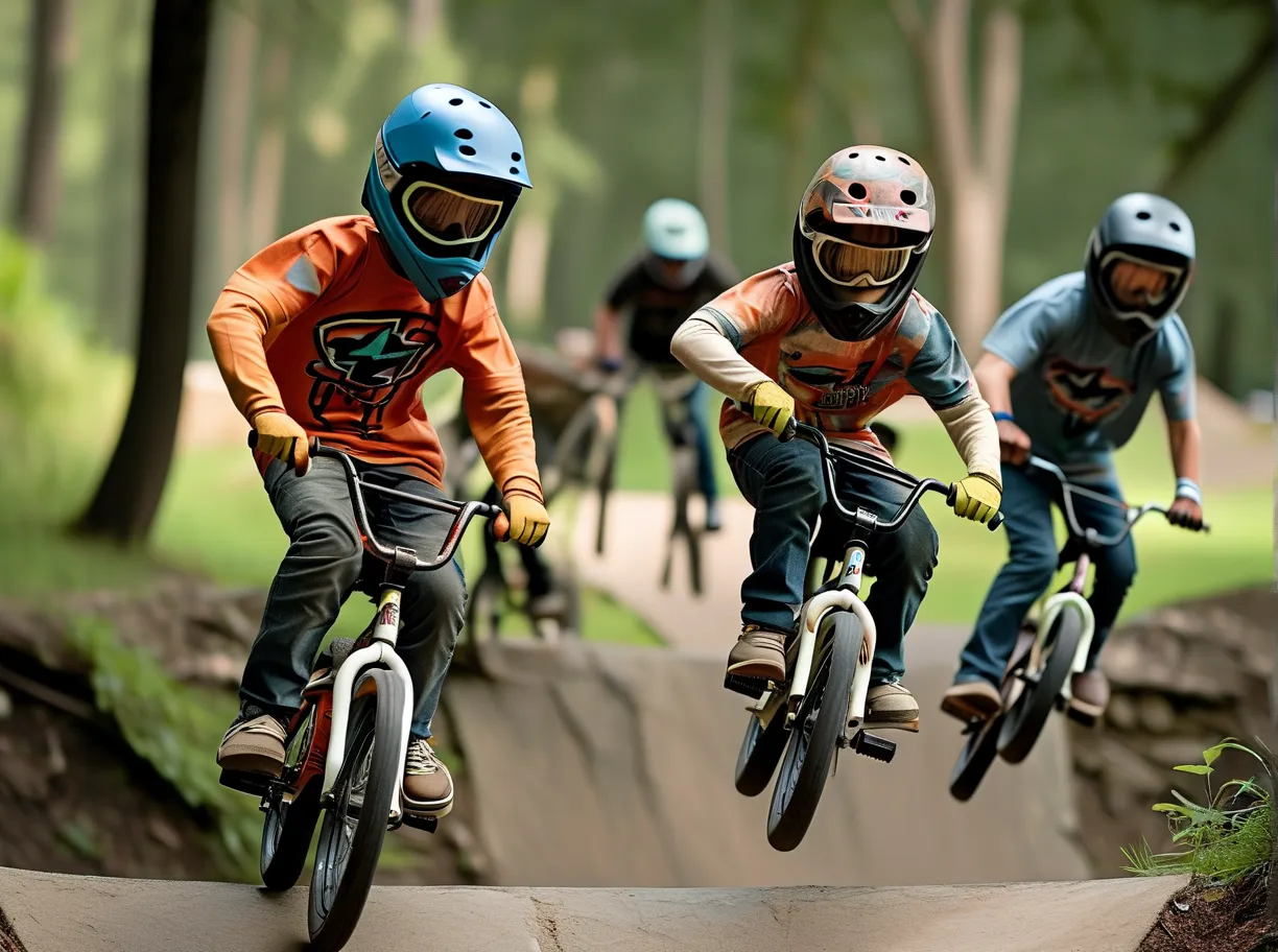 BMX Bike Helmets - Lightweight Protection for Stunts & Racing