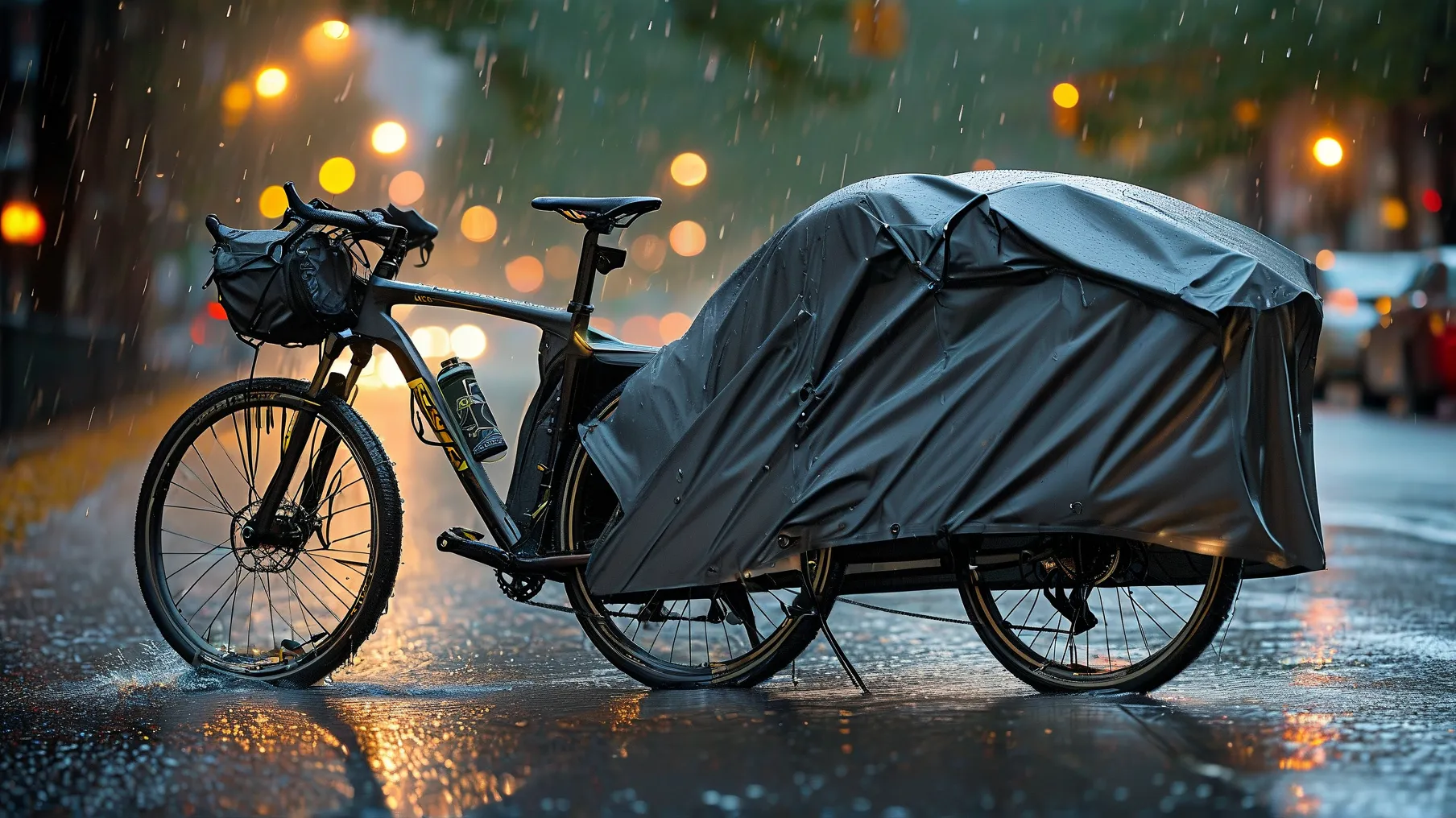 Bike Rain Guard: Waterproof Cycling Cover for Wet Weather Rides