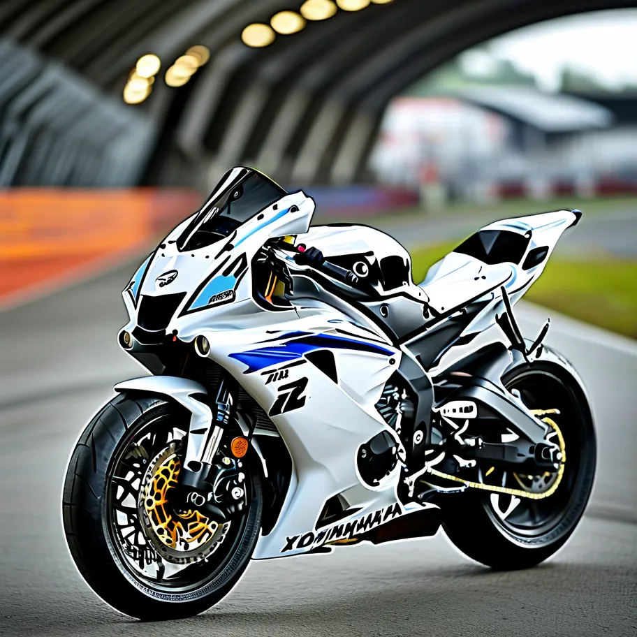 Yamaha YZF R6 Track Bike - Race-Ready Lightweight Design