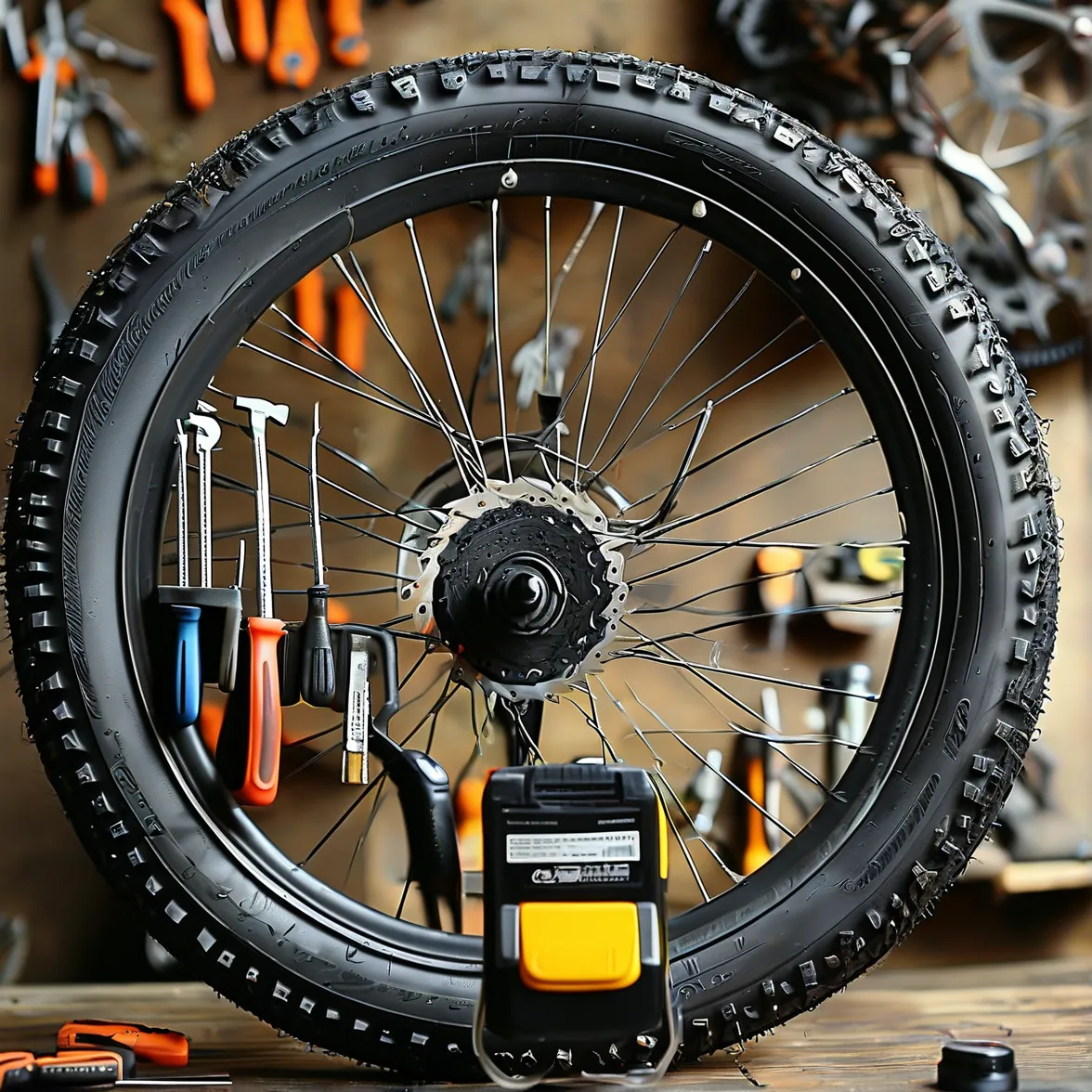 Bicycle Tire Changing Tools - Durable Portable Repair Kit On-the-Go